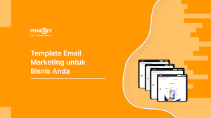 contoh template email marketing